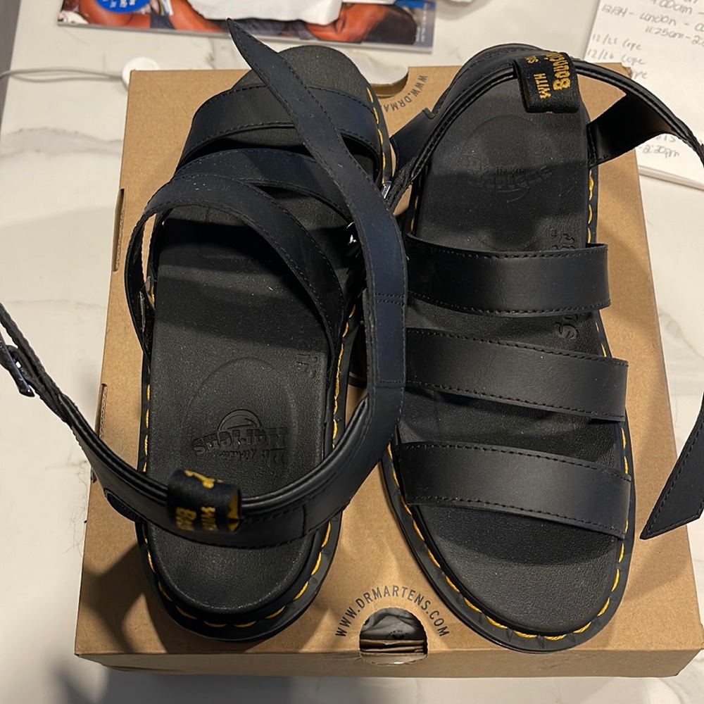 NWT never worn doc marten Blaire sandals